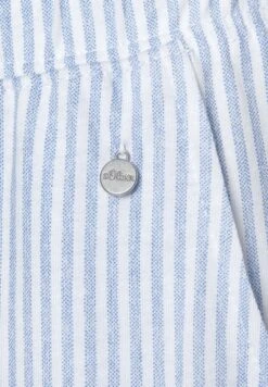 S.Oliver Spodnie Od Piżamy - Himmelblau/gestreift -Fashion Pol 02a56f399c05453eb22dd6dc12801053