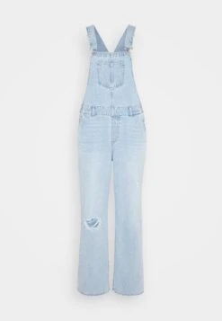 ONLY ONLEMMI OVERALL - Ogrodniczki - Light Blue Denim -Fashion Pol 05e9ab8a4d3b4daebf32d1db145f5ca7