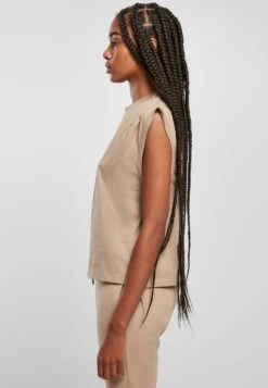 URBAN CLASSICS ORGNAIC HEAVY SHOULDER - Top - Softtaupe -Fashion Pol 0602c11a4f034809ba395091b0dc8779