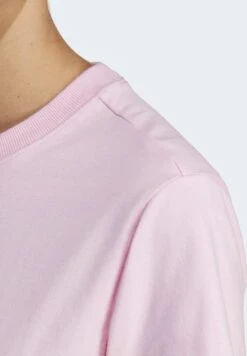 Adidas Originals ESSENTIALS REGULAR TEE - T-shirt Basic - True Pink -Fashion Pol 08b08163fa824120a1dba7b455e8f7af