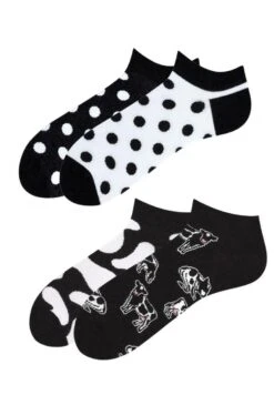 2PACK - CLASSIC COW LOW SET - Skarpety - Wow Cow/grochy