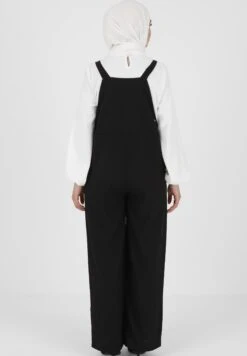 UNLINED MODEST TAVIN - Ogrodniczki - Black -Fashion Pol 0bc3d0799cfd4b52a650c7391f346cbf