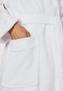 Marks & Spencer TOWELLING GOWN - Szlafrok - White -Fashion Pol 0c551dd288ee4d3b9025c82d143661f9