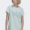 Adidas Originals T-shirt Z Nadrukiem - Halo Mint