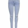 ONLY HIGH WAIST FOREVER - Jeansy Skinny Fit - Light Blue Denim