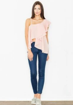 Top - Light Pink -Fashion Pol 10cdca0057d14929962ea27ff6c6b4ba