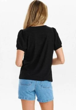 NUTIANA - T-shirt Basic - Caviar -Fashion Pol 127a551cee524e498ff51b67ebaed6b3