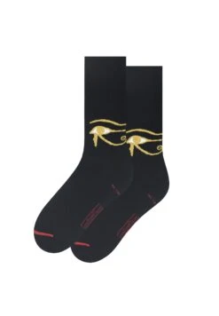 EYE OF HORUS - Skarpety - Swarz