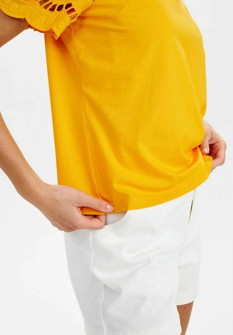 TASCHA - T-shirt Basic - Zinnia 5 TASCHA - T-shirt Basic - Zinnia - obrazek 5