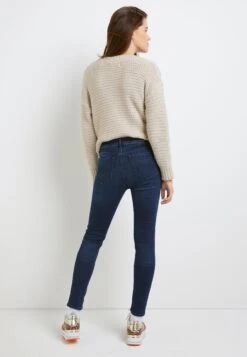 Replay LUZIEN - Jeansy Skinny Fit - Dark Blue -Fashion Pol 1bba37119eb54362aa5d02ef6345d2c6