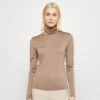 Gestuz SIVIDA ROLLNECK - Sweter - Walnut