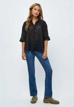 Peppercorn FREYA - Koszula - Black -Fashion Pol 1e4401b8de694e11aacfe3531ccf5794