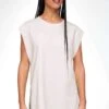 Oysho WASHED SLEEVELESS - Top - Offwhite