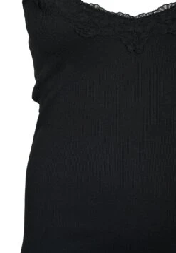 Zizzi 2-PACK - Koszulka Do Spania - Black Black -Fashion Pol 23232631589c47978ea4f42978854e93