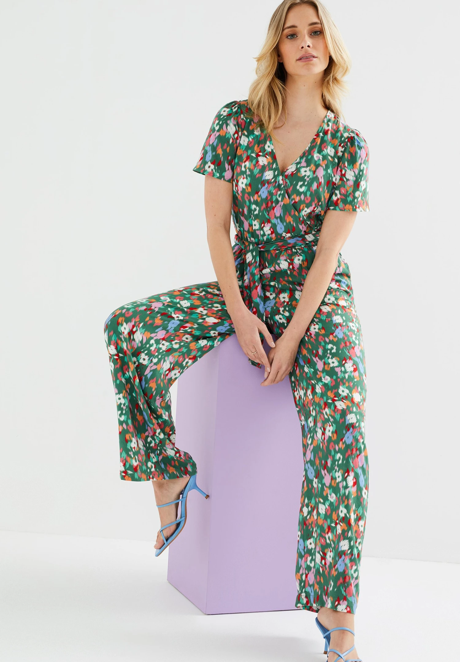 WE FASHION MET DESSIN - Kombinezon - Green 5 WE FASHION MET DESSIN - Kombinezon - Green - obrazek 5