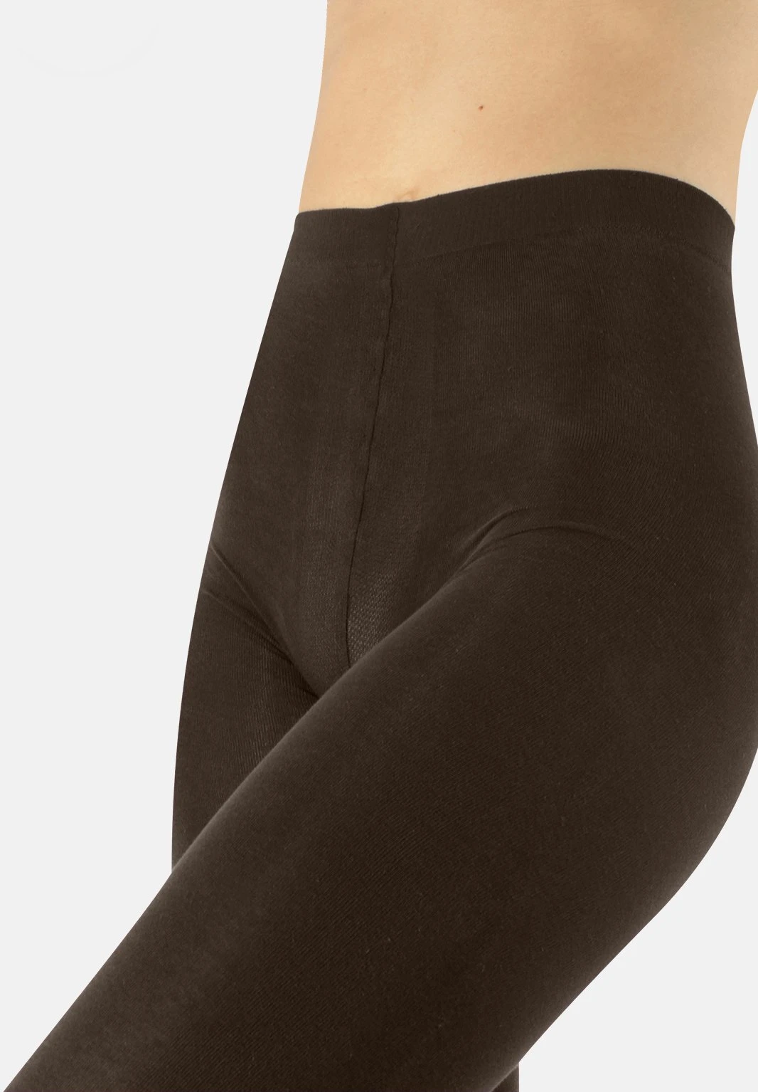 COTTON TIGHTS - 100 DEN - Rajstopy - Brown 2 COTTON TIGHTS - 100 DEN - Rajstopy - Brown - obrazek 2