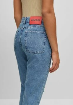 Hugo Jeansy Relaxed Fit - Blue Twelve -Fashion Pol 281efd5ea5af4fc69ec9d9bea013e9cd