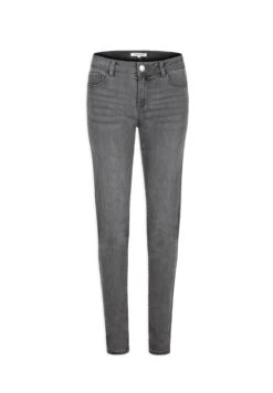 MORGAN 201-POM.P - Jeansy Skinny Fit - Mottled Grey -Fashion Pol 284a01c4662c4ff7bd996f436122cb03