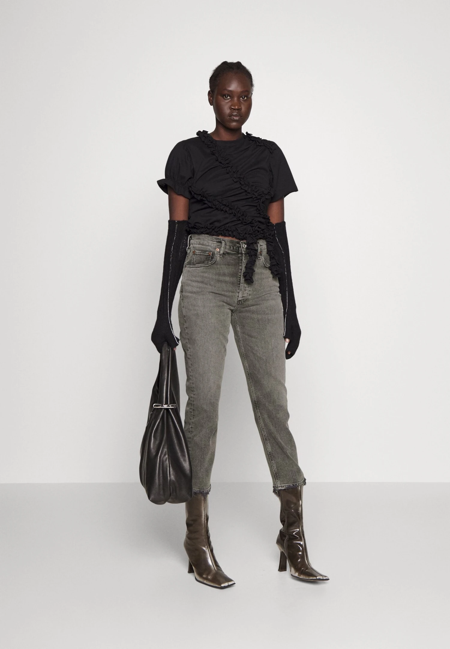 AGOLDE RILEY - Jeansy Straight Leg - Century 2 AGOLDE RILEY - Jeansy Straight Leg - Century - obrazek 2