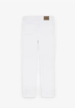 Scalpers BUTTONS - Jeansy Relaxed Fit - White -Fashion Pol 33ab92e9a78b4d94a8b785238d8e821a
