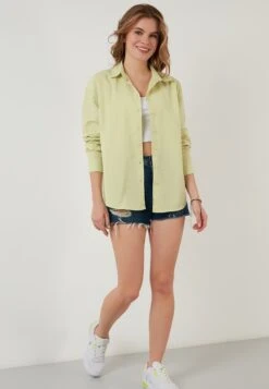 LELA REGULAR FIT - Koszula - Yellow -Fashion Pol 3f844195aae04b40a1d77c0fce673402