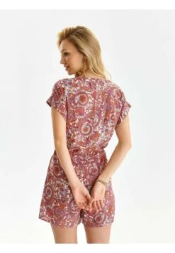 Kombinezon - Różowy -Fashion Pol 406442b815144f6e8544b19dee3c2e71