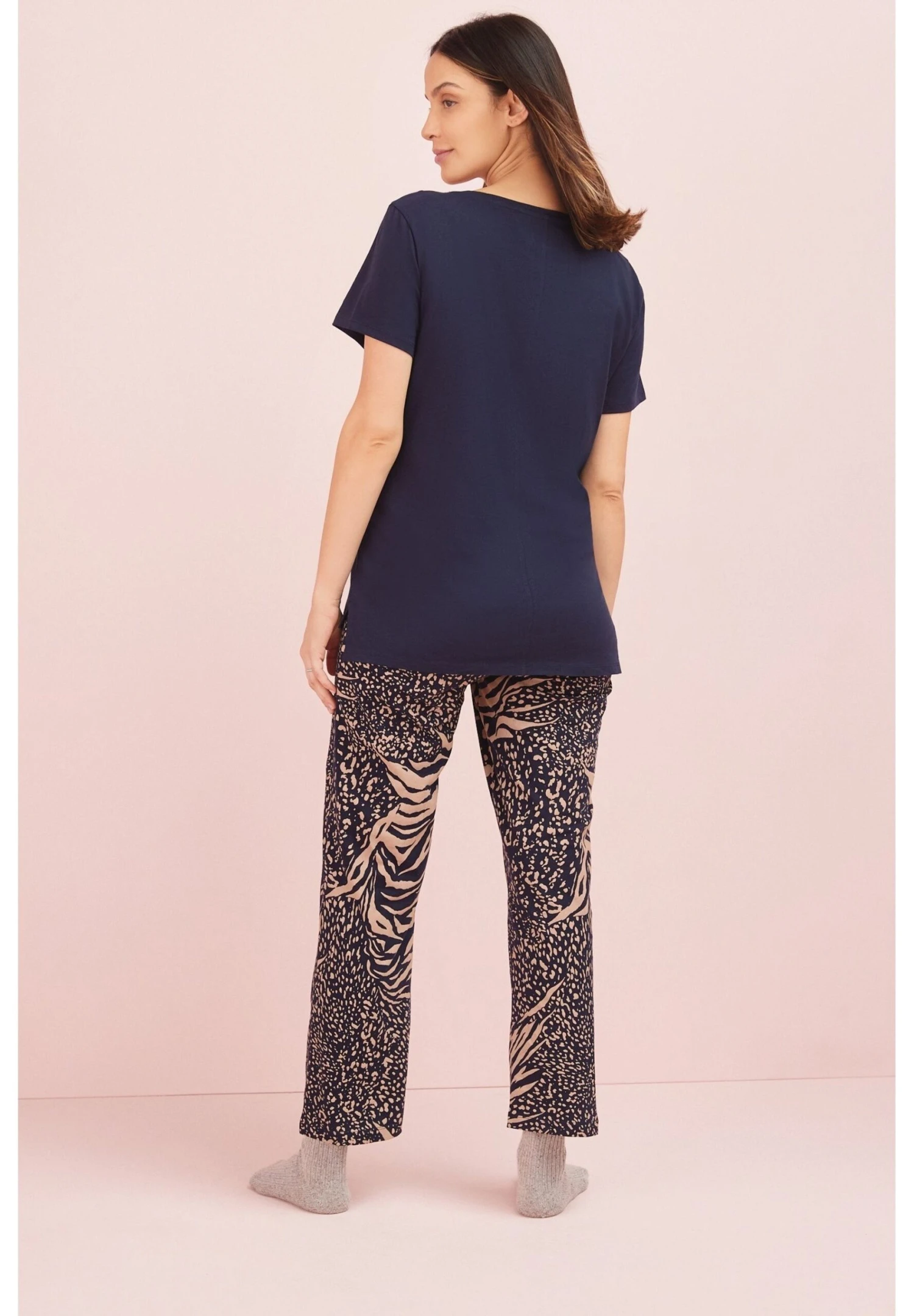 Next Piżama - Navy Blue Animal 2 Next Piżama - Navy Blue Animal - obrazek 2