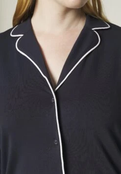 ESPRIT BEAUTIFUL BASICS LONG LEG LONG SLEEVE - Piżama - Navy -Fashion Pol 45bd243ed4ff407bab62e9f57ee12325