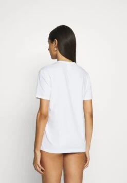 CALVIN KLEIN UNDERWEAR CREW NECK - Koszulka Do Spania - White/black -Fashion Pol 4631c2b0e6bc4d768cdc78840ec9c56a