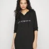 Emporio Armani MAXI SWEATSHIRT - Koszulka Do Spania - Nero - Black