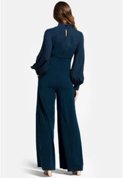 HotSquash WITH BLOUSON SLEEVE - Kombinezon - Woodland Teal -Fashion Pol 4e62febc3a8c49deb26ca91eff8b9e61