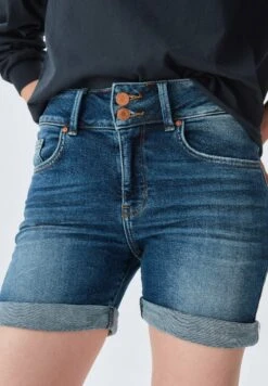 LTB BECKY X VIANNE - Szorty Jeansowe - Dark Blue -Fashion Pol 4f2a5f5ebd914c0eacfbde1310ed9ba3
