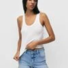 PULL & BEAR WITH TURN-UP HEMS - Szorty Jeansowe - Light Blue Denim
