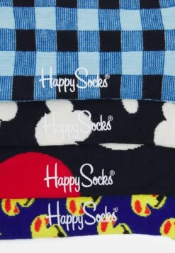 Happy Socks MY FAVOURITE BLUES SOCKS UNISEX 4 PACK - Skarpety - Navy -Fashion Pol 514d9e90e6df4e759850e841d1874e56