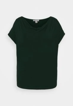 T-shirt Z Nadrukiem - Dark Green -Fashion Pol 53c5ce6c34bb40579726a74fc1bf2b2e