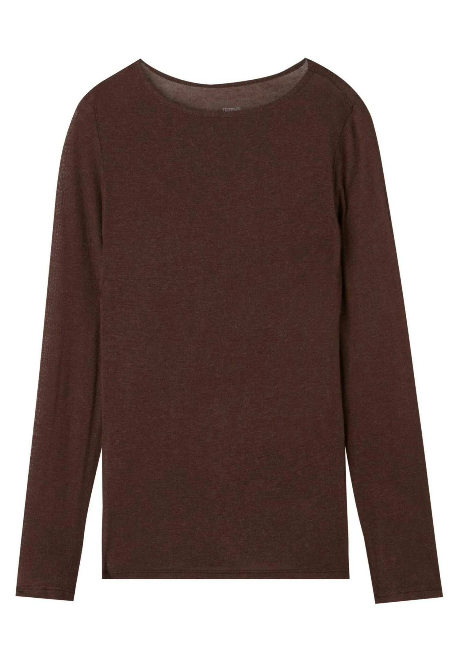 U-BOOT - Bluzka Z Długim Rękawem - Coffee Brown 5 U-BOOT - Bluzka Z Długim Rękawem - Coffee Brown - obrazek 5