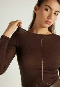 U-BOOT - Bluzka Z Długim Rękawem - Coffee Brown 7 U-BOOT - Bluzka Z Długim Rękawem - Coffee Brown -Fashion Pol 572ff7a93a074fa58173a6bb0a4eeb3f