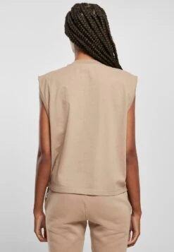 URBAN CLASSICS ORGNAIC HEAVY SHOULDER - Top - Softtaupe -Fashion Pol 5784bf47822846bf9bf5a5b9e1e5d232