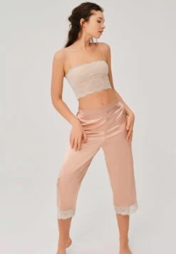 Spodnie Od Piżamy - Baby Pink -Fashion Pol 57c075dcefca4b578cd21554e88ce185