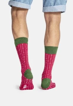 XMAS EDITION 2PACK BAMBOO FIBER - Skarpety - Red Green -Fashion Pol 5a2bebf9227241ed9e705dc0aa28bab6