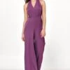 BEZ PLECÓW - Kombinezon - Purpurowy