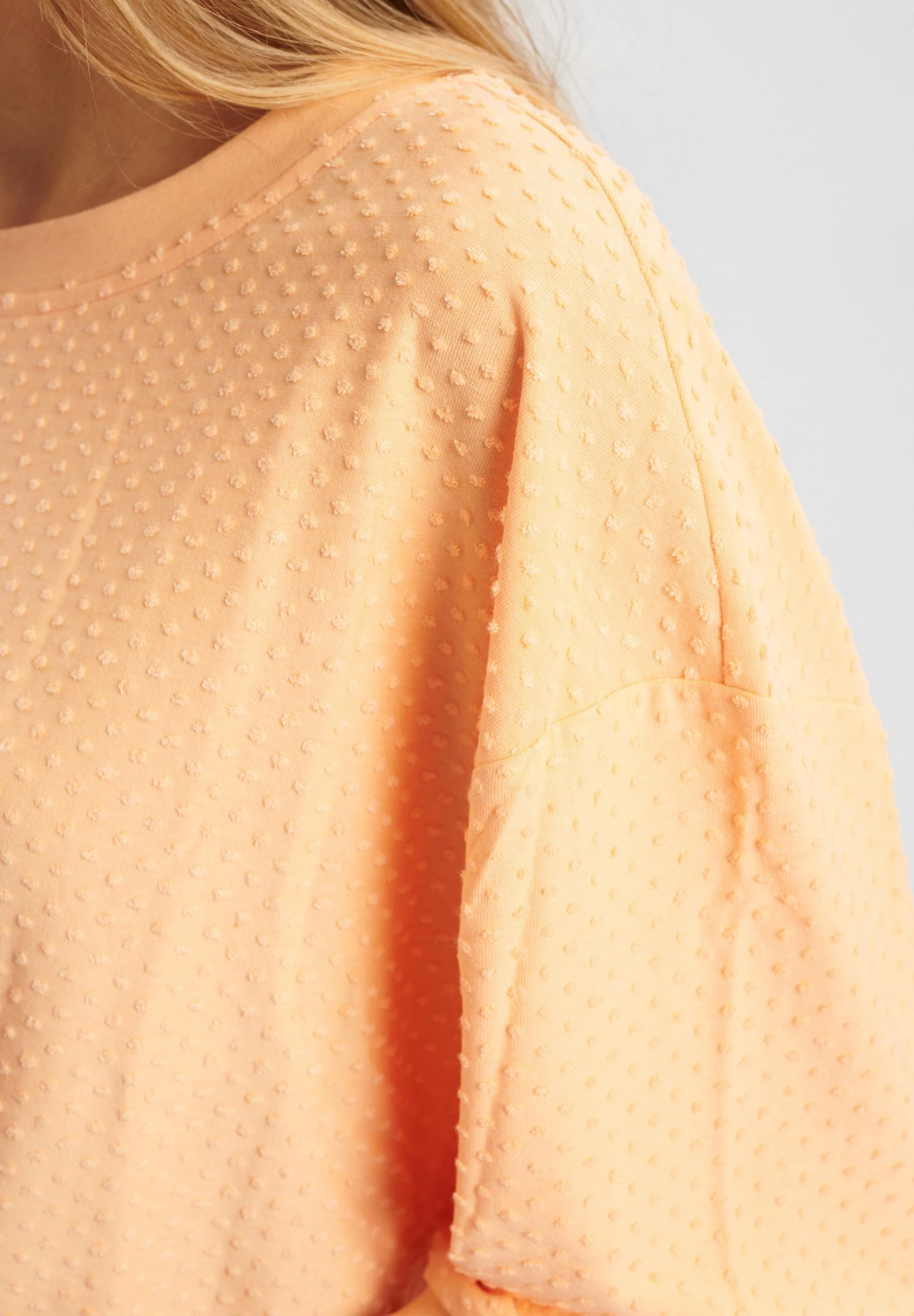 NUBRIGHED DOBBY - Bluzka - Peach Cobbler 4 NUBRIGHED DOBBY - Bluzka - Peach Cobbler - obrazek 4