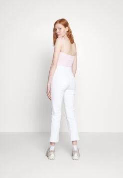 COTTON ON STRAIGHT STRETCH - Jeansy Straight Leg - Whitehaven -Fashion Pol 5e1d27d8d5fc46948f261b130004efa0