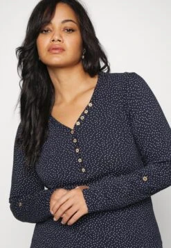 PINCH - Bluzka Z Długim Rękawem - Navy -Fashion Pol 61ed2bc7a68f48c8a47b0edd4b42fc43