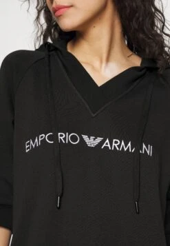 Emporio Armani MAXI SWEATSHIRT - Koszulka Do Spania - Nero - Black -Fashion Pol 65d64cdf2f6f4d86b6acccc732724f03