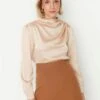 Trendyol Bluzka - Beige