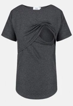 2-PACK BREASTFEEDING - Top - Dark Grey/black -Fashion Pol 6bbcff896b234a24b1d69b47f515d4b1