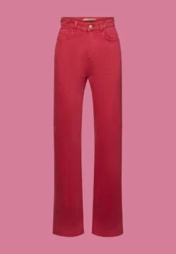 Edc By Esprit MIT HOHEM BUND UND GERADEM BEIN - Jeansy Dzwony - Dark Pink -Fashion Pol 71ba01b71f994795975457e87f9dcf99