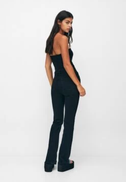 PULL & BEAR CORSET - Kombinezon - Black -Fashion Pol 739a30d5a5e9449fae2ad42b9e68d70a