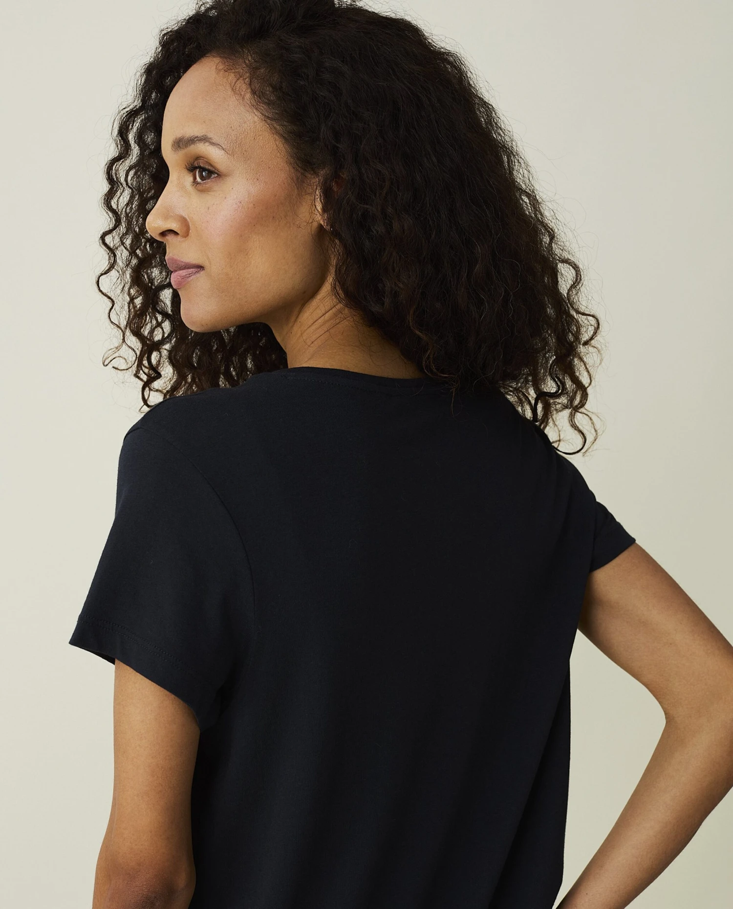 Lexington ASHLEY - T-shirt Basic - Dark Blue 5 Lexington ASHLEY - T-shirt Basic - Dark Blue - obrazek 5